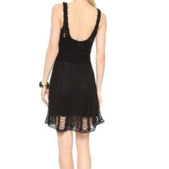 NWT Free People Macrame Sleeveless Dress - Picture 2 of 6